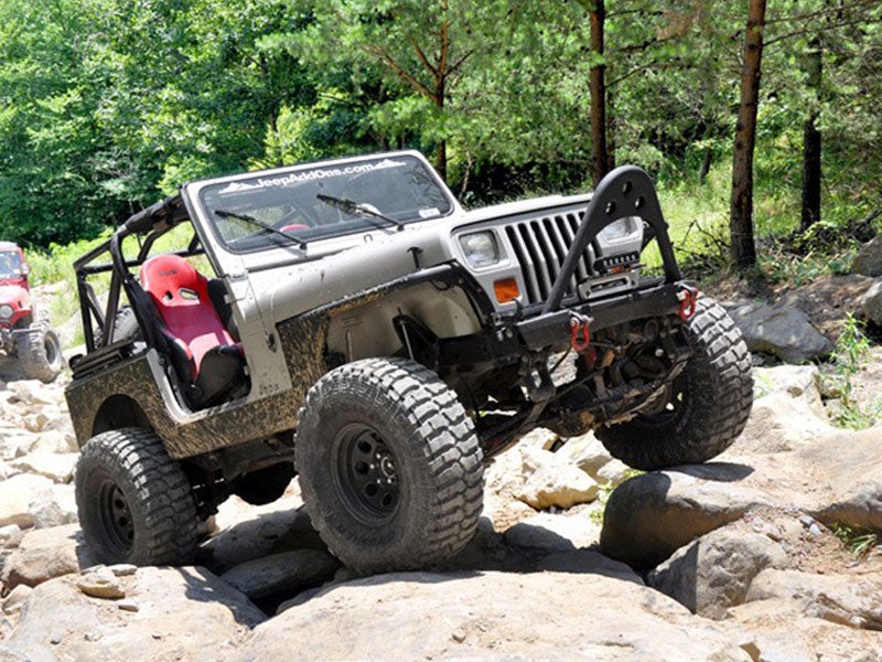 Jeep yj 4 inch lift rough country #2