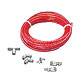 Air suspension air line and fittings