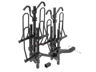 63138 |Pro Series Q-Slot Platform Bike Rack | Hitch Mount | 4 Bikes