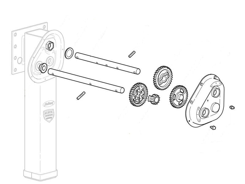 Holland Landing Gear Parts Diagram