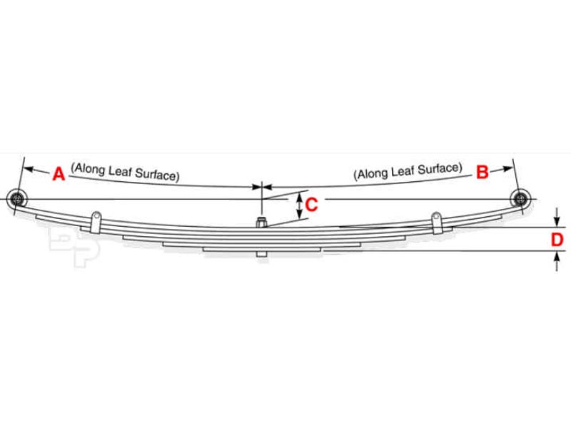 Leaf Springs 97-307 | 1963 Jeep CJ5