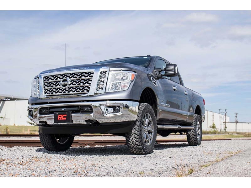 Rough Country Inch Leveling Lift Kit For The Nissan Titan Xd