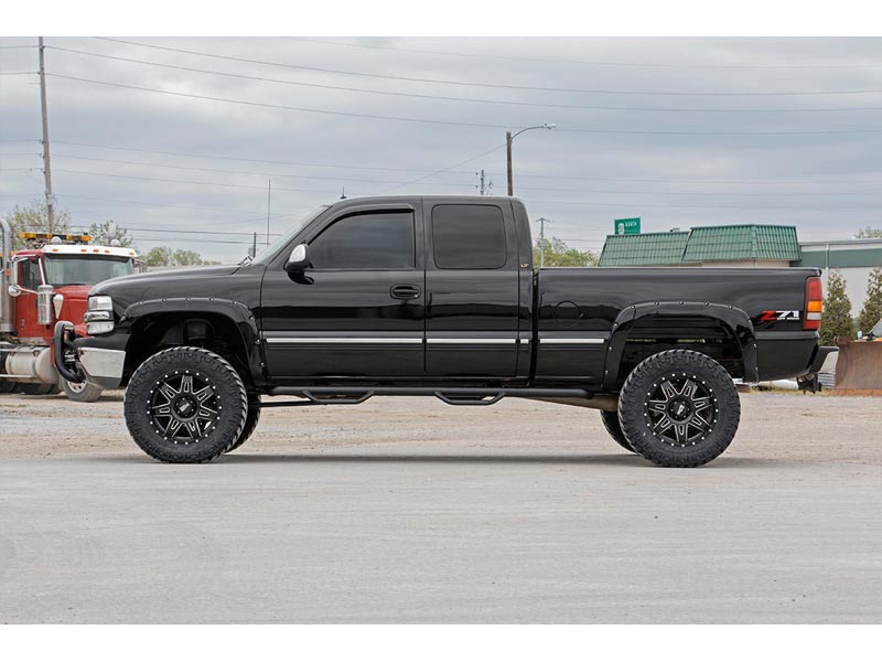 27220A, Rough Country 6 inch NTD Suspension Lift Kit for the Silverado