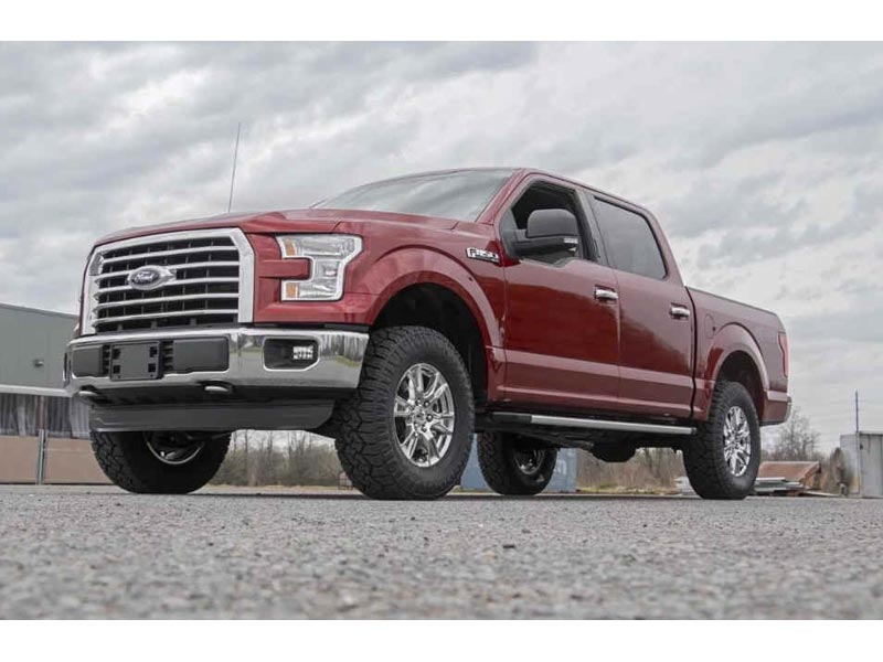 52230 | Rough Country 2 inch Leveling Lift Kit | Ford F-150