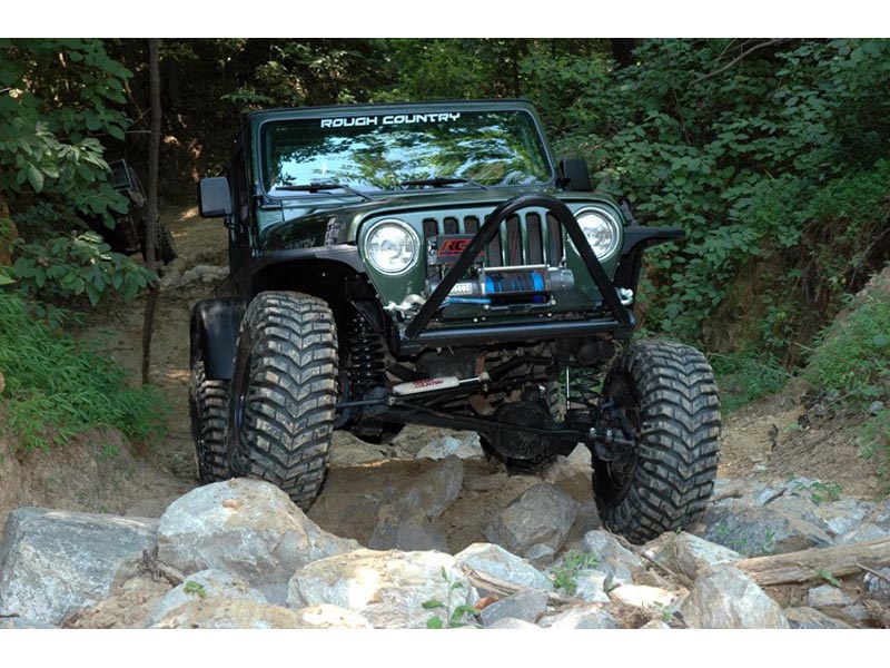 66130, Rough Country 4 inch Suspension Lift System for the ...