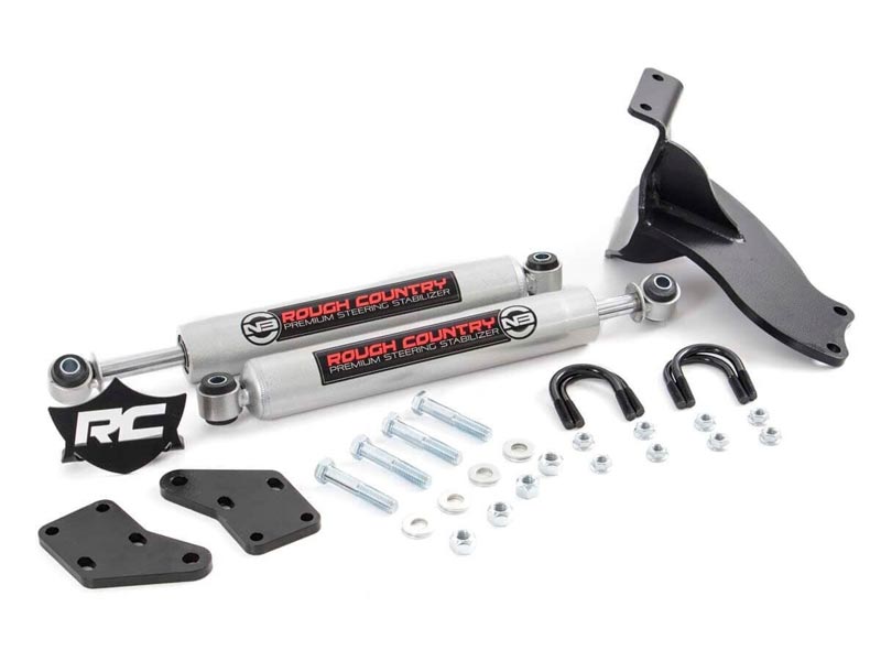 Dodge Ram Dual Steering Stabilizer Kit