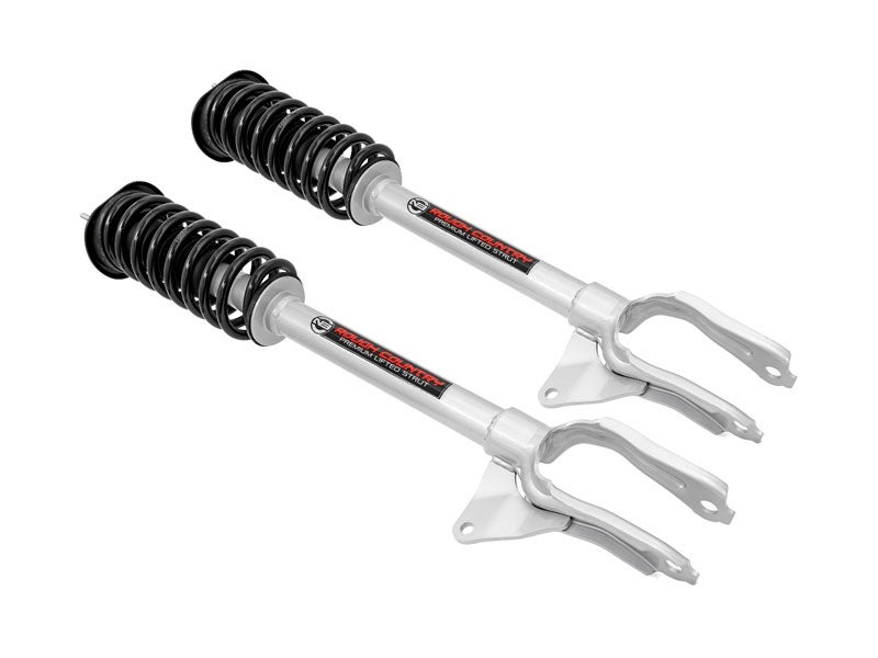 501082 Rough Country 2.5 Inch Front Lifted Struts Jeep Grand Cherokee