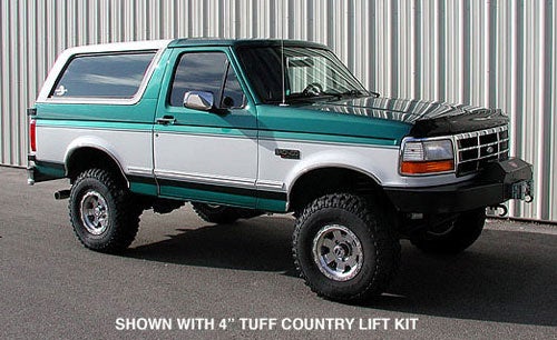 2 Inch body lift ford bronco #8