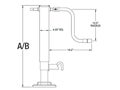 182415 | Bulldog Direct Weld HD Square Jack | 12000 lbs. Capacity